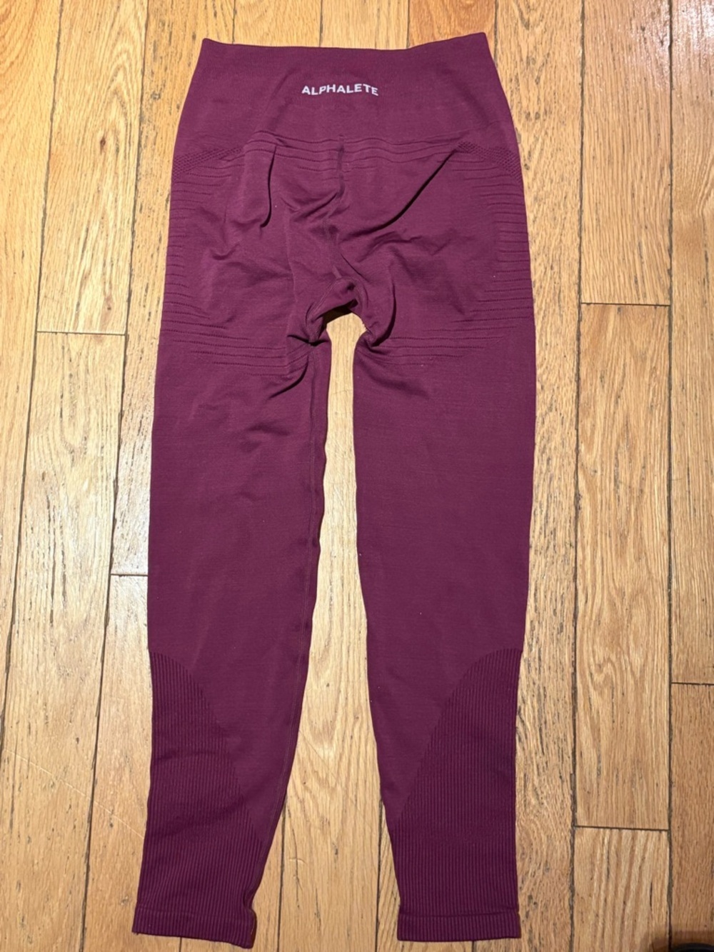Alphalete Wine colored leggings new women’s size medium